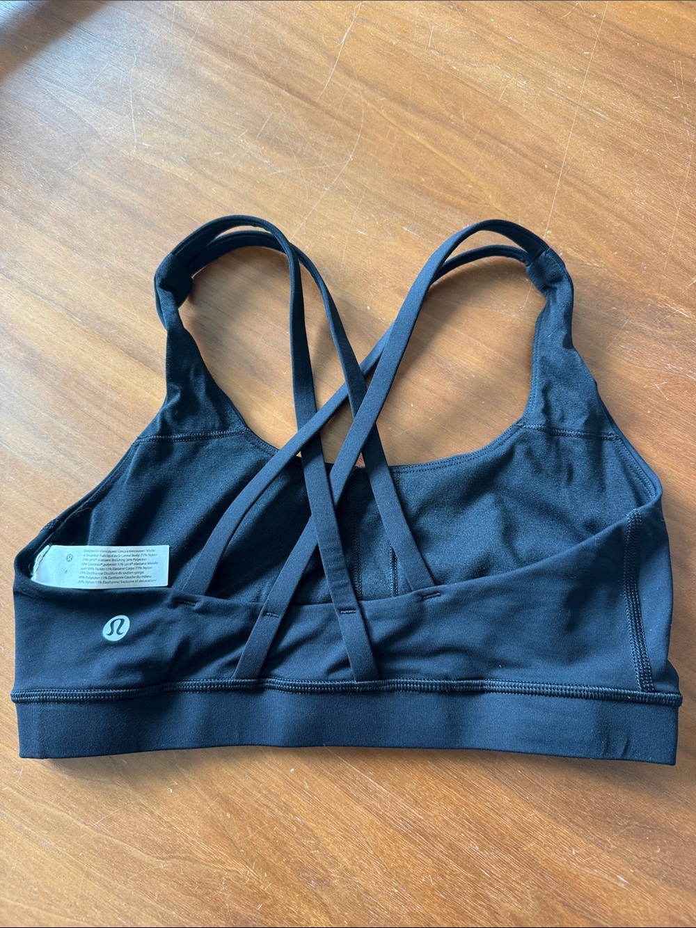 Lululemon Energy cross strap back  sports bra Size 6